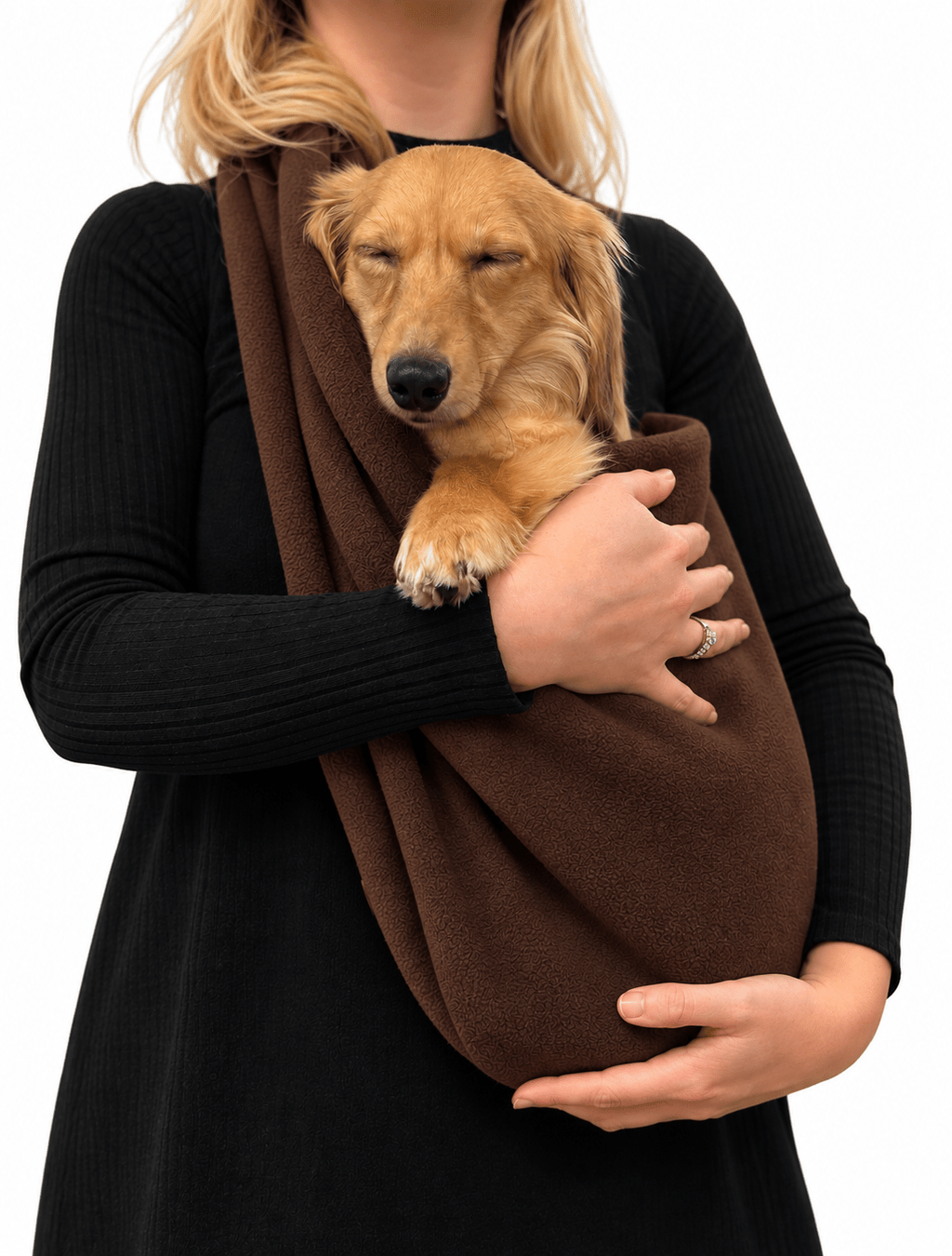 Hugo & Ted Polar Fleece Dog Sling – Standard, Petite & Long Strap