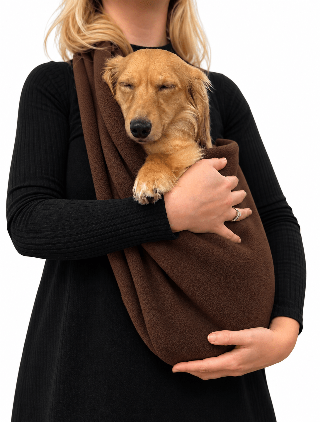 Hugo & Ted Polar Fleece Dog Sling – Standard, Petite & Long Strap