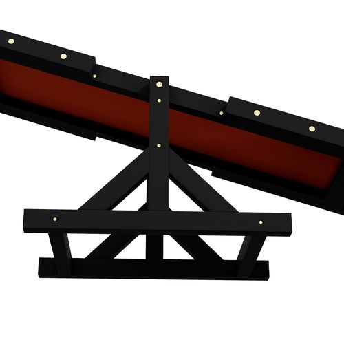 PawHut Wooden Dog Agility Seesaw